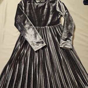 Chic Metallic Kids Dress